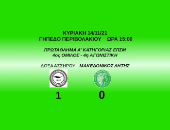 doksa assirou makedonikos litis 2021 2022